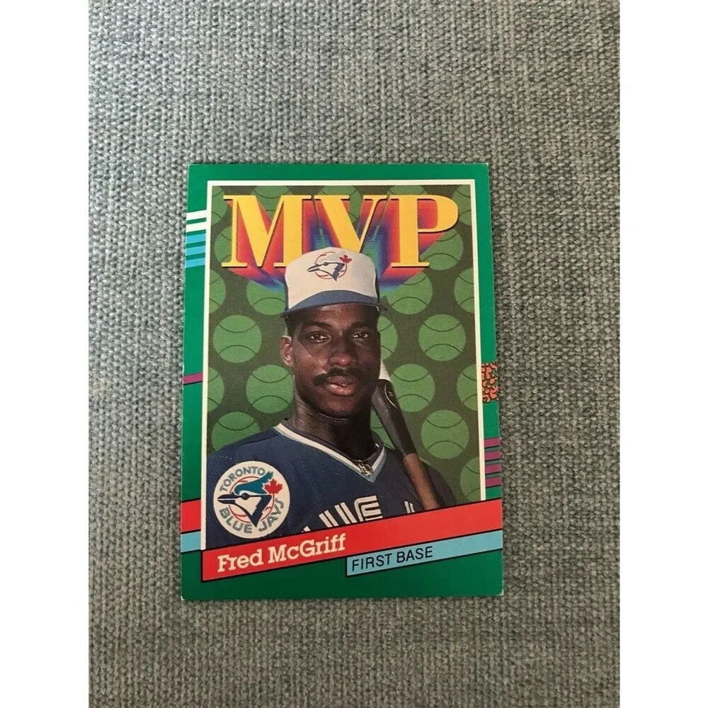 1991 Donruss Toronto Blue Jays MVP Baseball Card Trading Card
